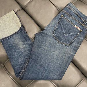 Hudson Muse Crop Skinny Jean w/ 5” Cuff
